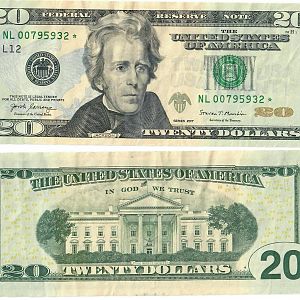 2017 Star Note NL 00795932*