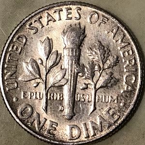 1964 d dime