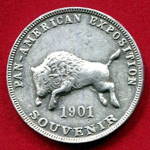 1901 Pan American Expo New York Obverse