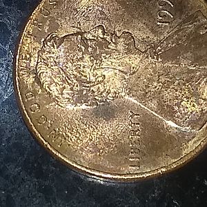 2006 Nevada reverse on Lincoln obverse