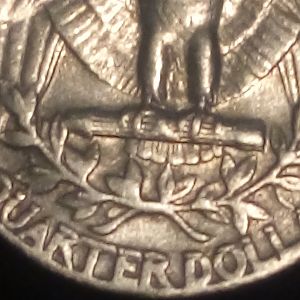 Possible 1965 double die reverse quarter