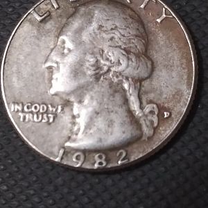 1982D Washington Quarter error?
