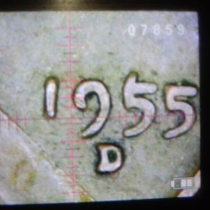 1955 d penny