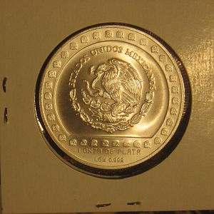 1993 Mexico Bracero Efigie Coin Reverse Only 2000 Minted
