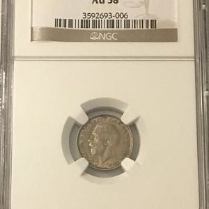 1918 Great Britain 3 pence obv