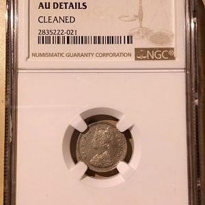 1862(B) India 2 Annas obv