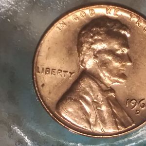 1962D Lincoln cent obv.