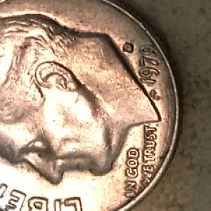 1979D dime