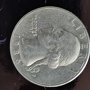 1986 "p" error coin