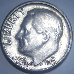 1970 Dime