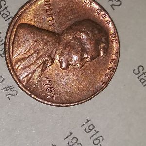 1967 lincoln cent obv