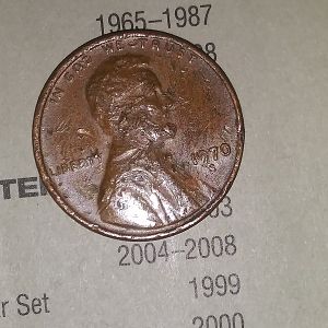 1970S linc cent Obv