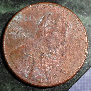 2014D lincoln cent obv