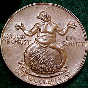 1923 German Bronze Medal Obverse