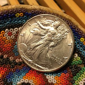 1943 Walking Liberty Half Dollar-Obv
