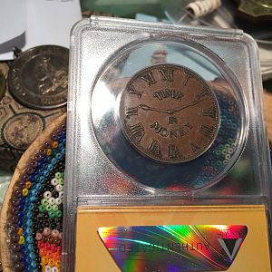 1837 Hard Times Token-C.D. Peacock of Chicago/Rev or Obv, that is the question!