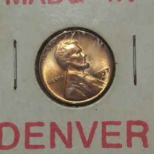 1957 wheat cent