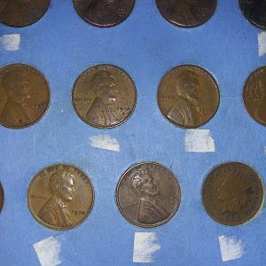 S cents and 1892 Indian cent