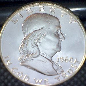 Franklin Half - Proof or MS? obverse