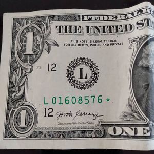 1 dollar star note