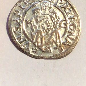 1514 Hungary Denar, old style 4 (Obv)