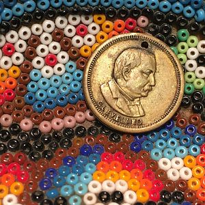 1893 President Cleveland Columbian Exposition Token-Reverse 18mm