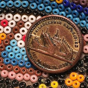 1899 Philadelphia Exposition Token-Obverse 16mm