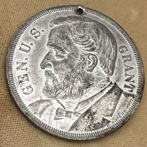 1885 Grant Death Medal - Ulysses S. Grant-Obverse 37.5mm