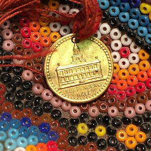 Liberty Bell & Independence Hall- Obverse 13mm