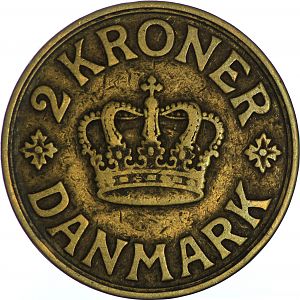 2 Kroner - Axial lighting experimental