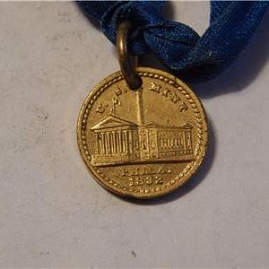 1832 A Soley Token Sold with a Ribbon!