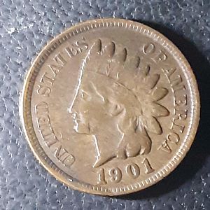 1901 Indian head Penny
