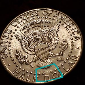1989 Kennedy Half Dollar - Error?