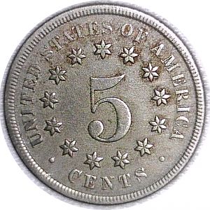 1868 Nickel