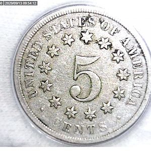 1868 Shield 5C -FS906
