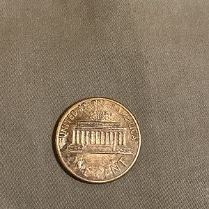 1992 Lincoln penny