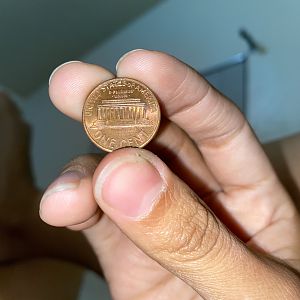1992 Lincoln penny