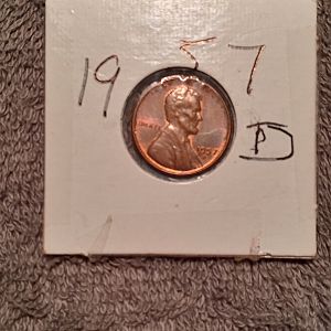 1957-D Wheat RD