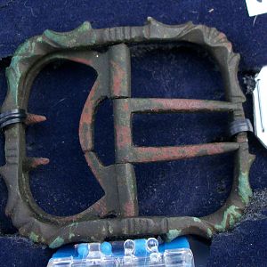 Ornate buckle