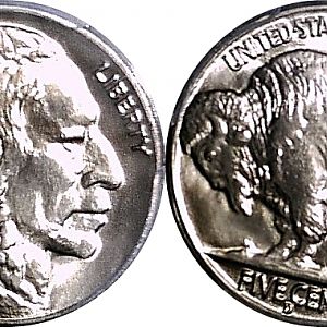 1938 D Buffalo Nickel