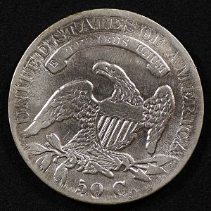 1832 Liberty Turban Half Dollar Reverse