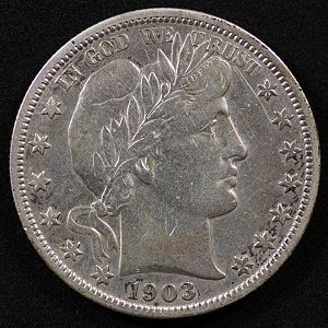 1903 Liberty Head Half Dollar Obverse