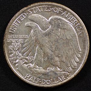 1944 Walking Liberty Half Dollar Reverse