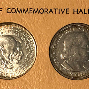 Dansco 7070 Commemorative Half Dollars