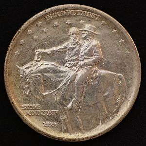 1925 Stone Mountain Commemorative Half Dollar Obverse