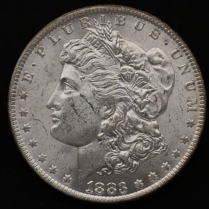 1883 Morgan Dollar Obverse