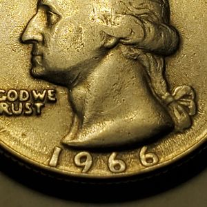 1966 Washington Quarters
