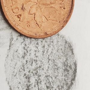 Mysterious penny  1 cent canadian