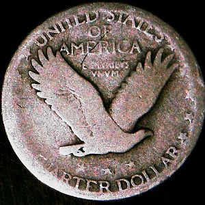 1927 Standing Liberty Quarter - Reverse