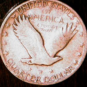 1930 Standing Liberty Quarter - Reverse